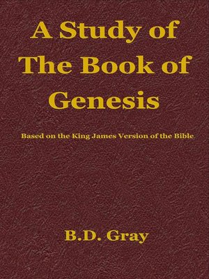 cover image of A Study of the Book of Genesis